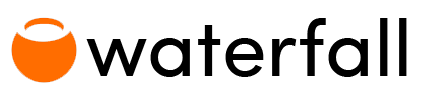 Logo: Waterfall